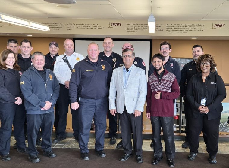 AMAN cultural competency training session with Plainfield public officials and first responders